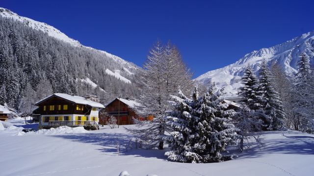 Vue du chalet